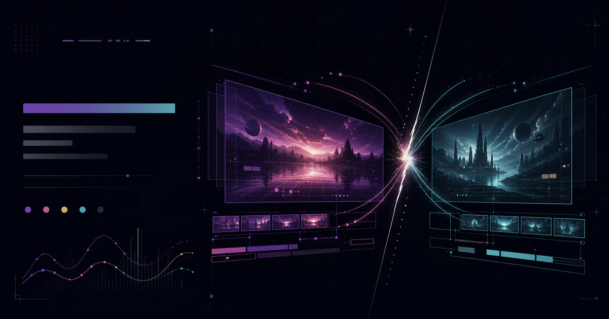 Mason AI Lab creative hero for AI video platform competition