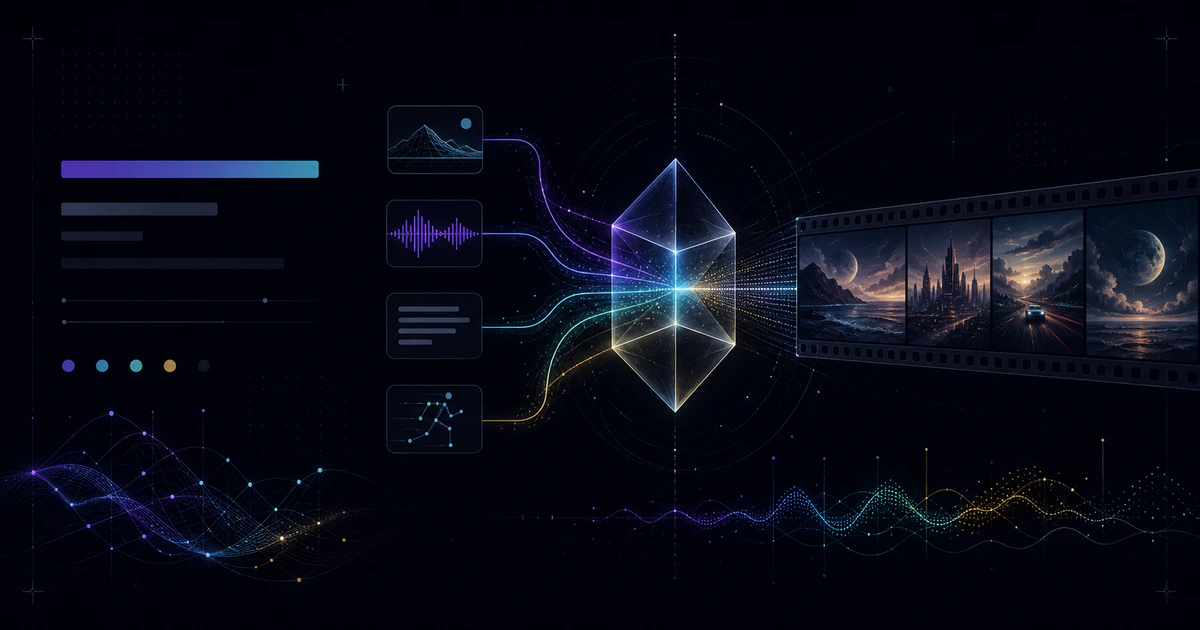 Mason AI Lab creative hero for multimodal AI video generation