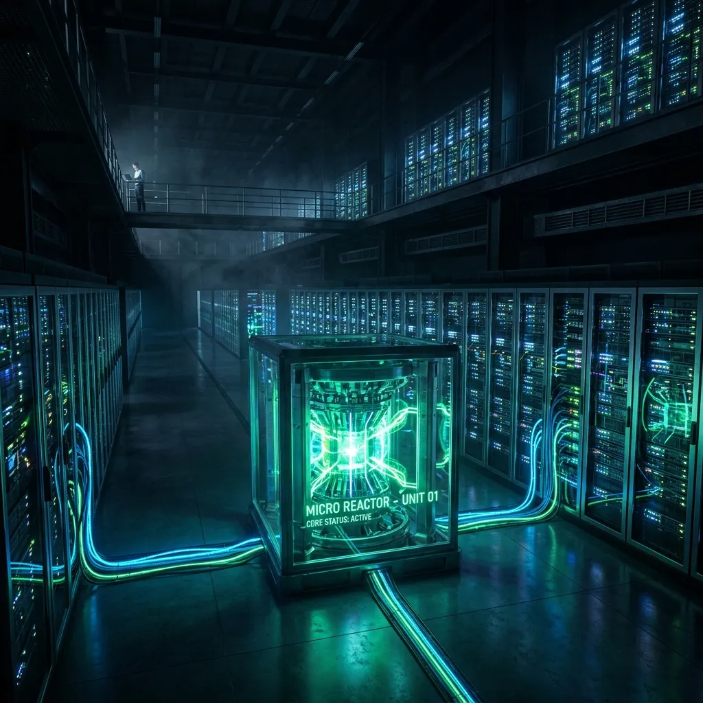 算力盡頭是能源：AI 巨頭砸錢引爆「核能復興」，科技圈最大的矛盾與豪賭