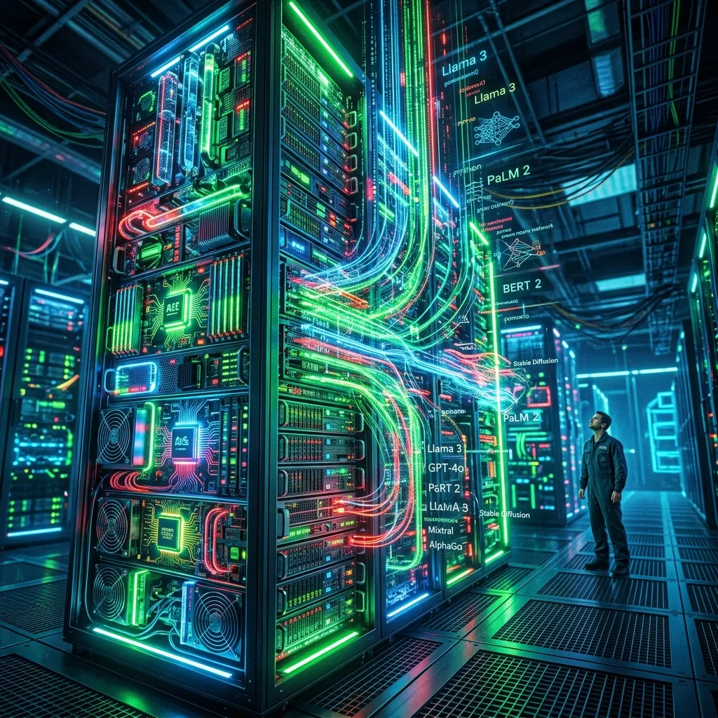 AI界迎來「模型雪崩」：一周內十大巨頭齊發，連硬體與半導體都吃不消？