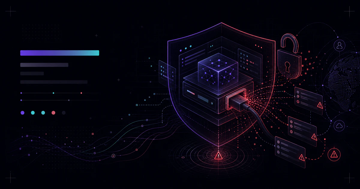 Mason AI Lab tech article hero for AI App Misconfiguration 安全指南：公開端點、弱認證與 Kubernetes 暴露為什麼危險？