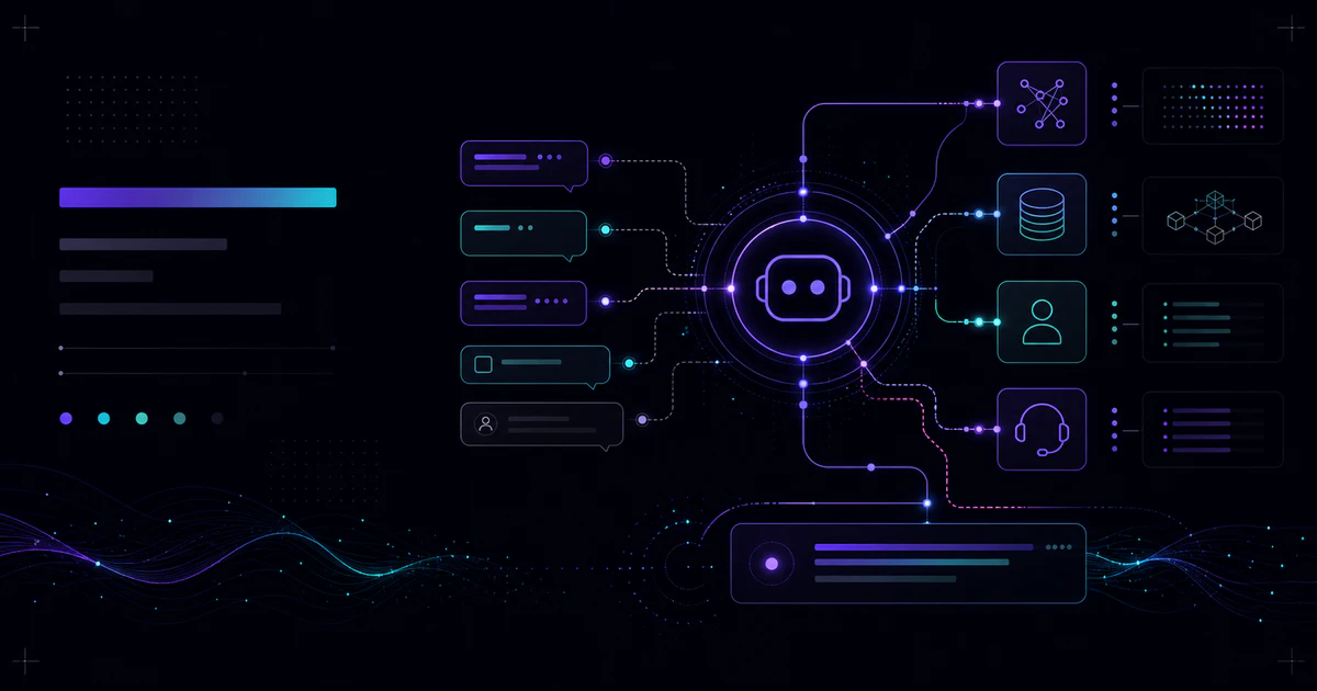 Mason AI Lab tech article hero for AI 聊天機器人搭建指南