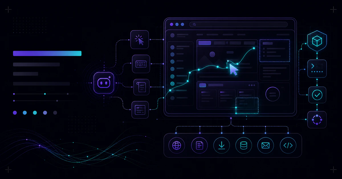 Mason AI Lab tech article hero for Amazon Bedrock AgentCore Browser OS Actions 是什麼？AI Agent 為什麼要能操作系統層 UI