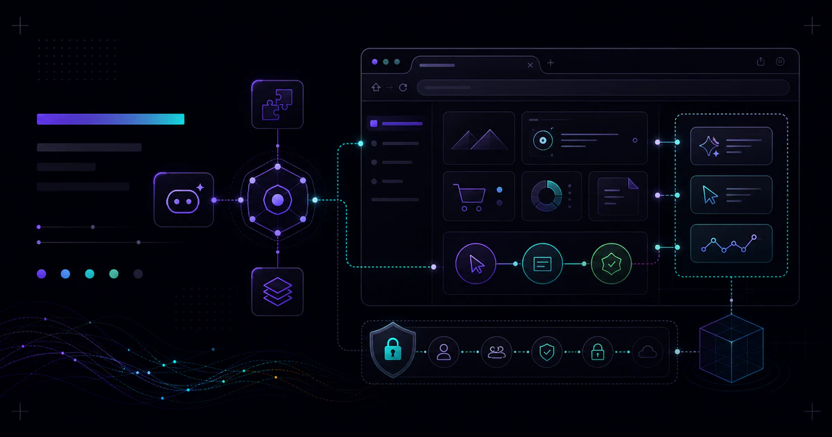 Mason AI Lab tech article hero for Chrome Enterprise MCP Server 是什麼？Google 把瀏覽器安全也變成 AI Agent 工具