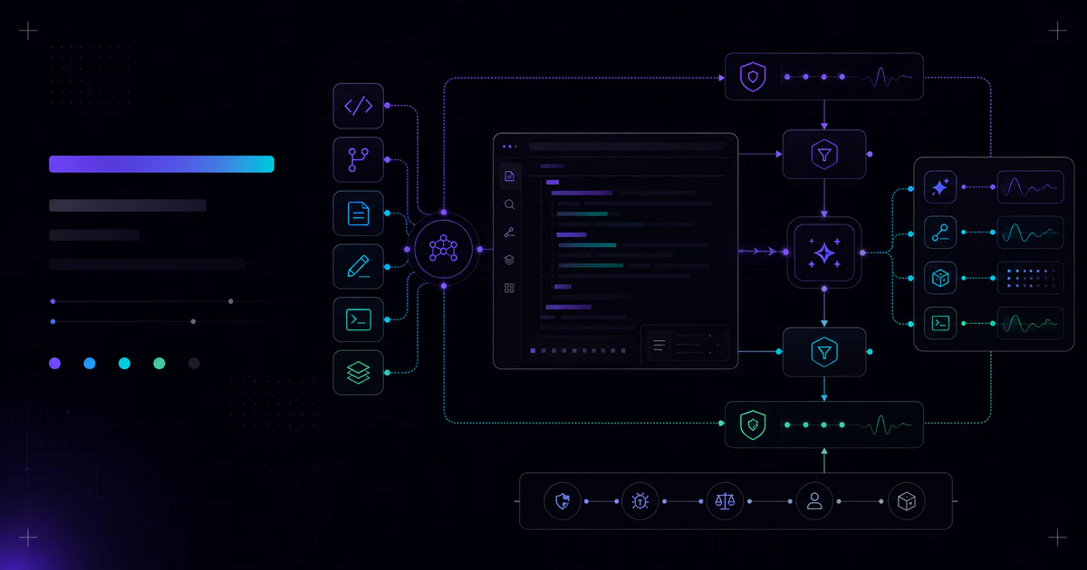 Mason AI Lab tech article hero for Claude Code Hooks 25 個觸發點實戰指南 2026:5 大類範例 + 組合模式 + 反模式