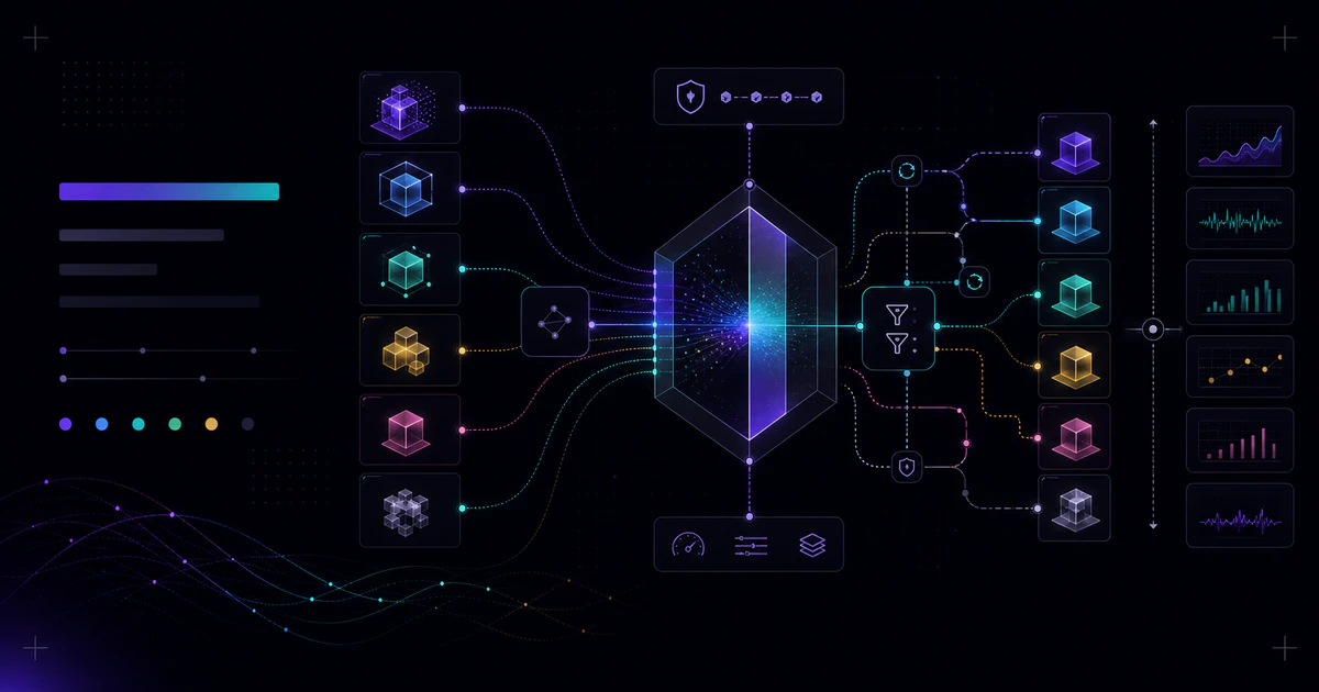 Mason AI Lab tech article hero for Cloudflare AI Gateway REST API：一個端點呼叫 OpenAI、Anthropic、Google 與 Workers AI