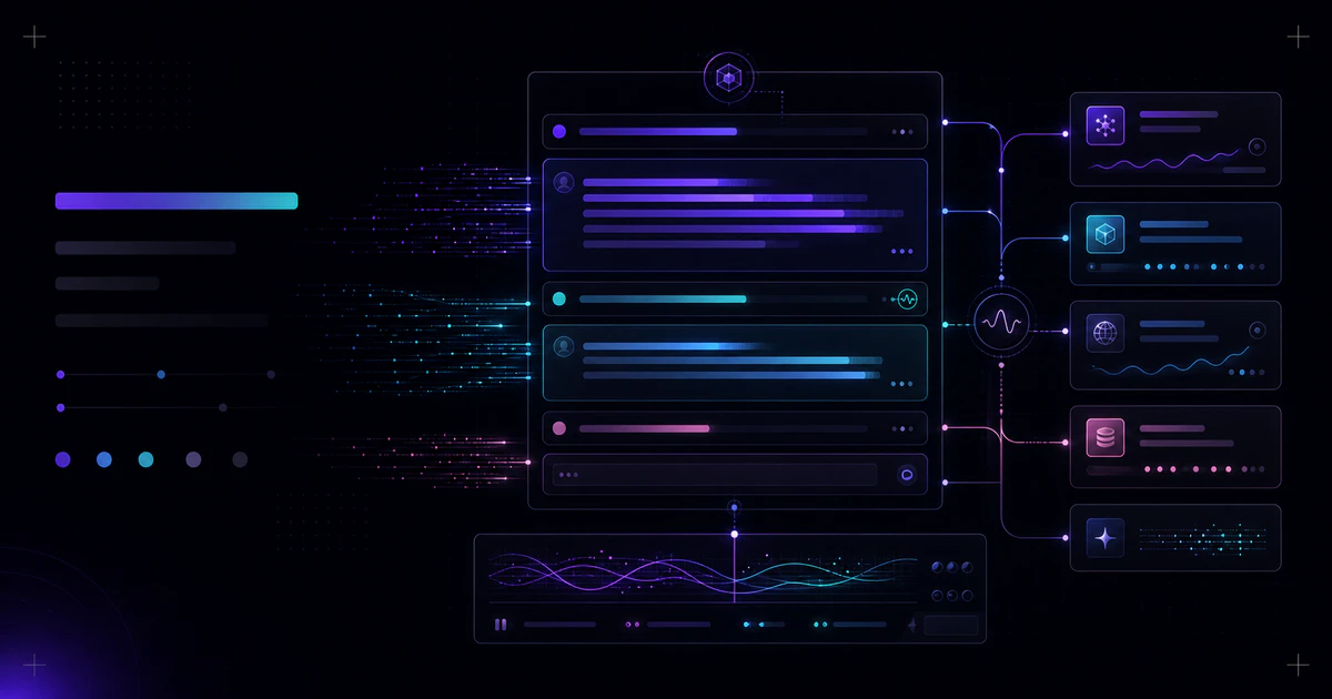 Mason AI Lab tech article hero for Agent Streams 是什麼？為什麼 AI Agent 前端不能只串 token stream