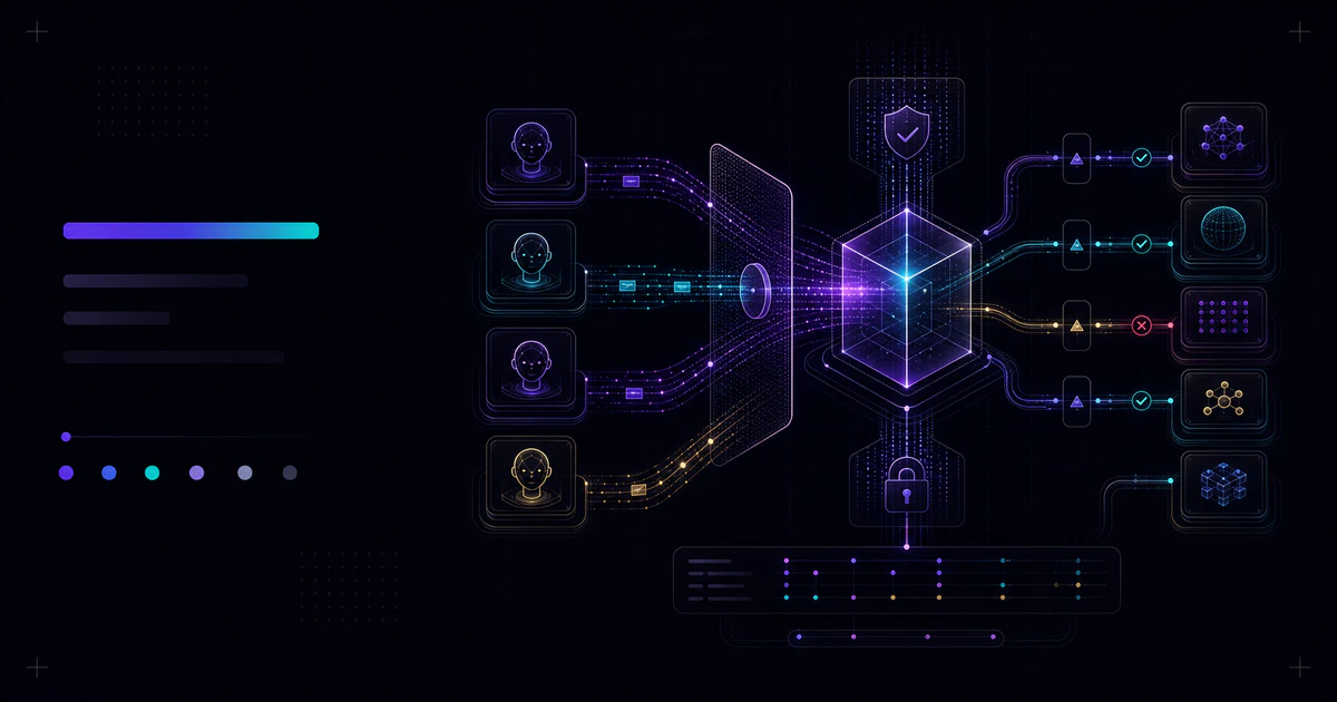 Mason AI Lab tech article hero for LangSmith LLM Gateway 是什麼？把成本、PII 和政策控管放進 Agent runtime