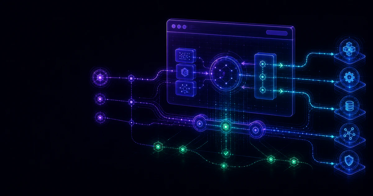 Mason AI Lab tech article hero for WebMCP 是什麼？Google 想讓網站直接提供 AI Agent 可執行工具