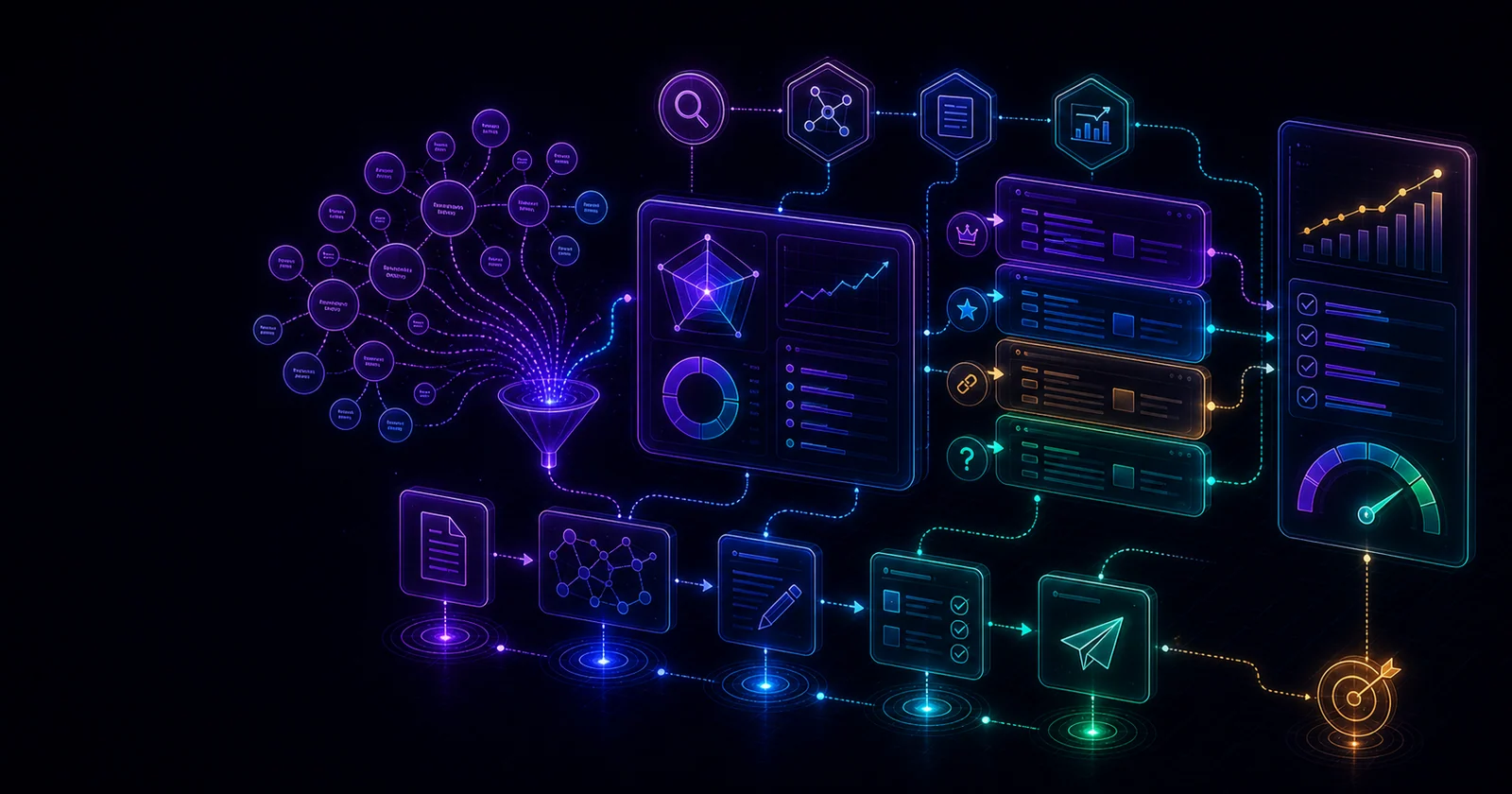 AI SEO 內容工具 Surfer Semrush Ahrefs 比較