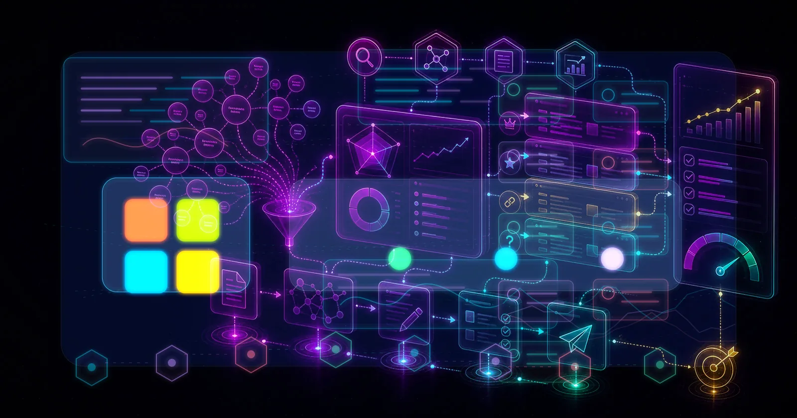 Microsoft Agent 365 管理 AI Agent、權限與稽核流程示意圖